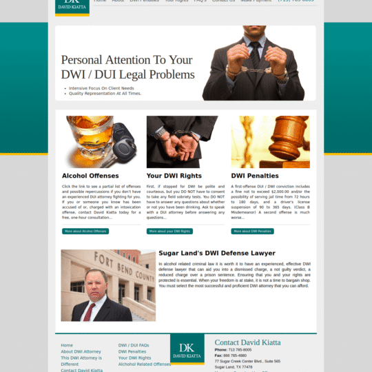 DWI Lawyer David Kiatta