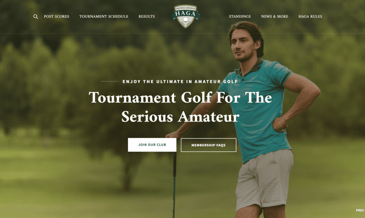 Houston Amateur Golf - Home Page