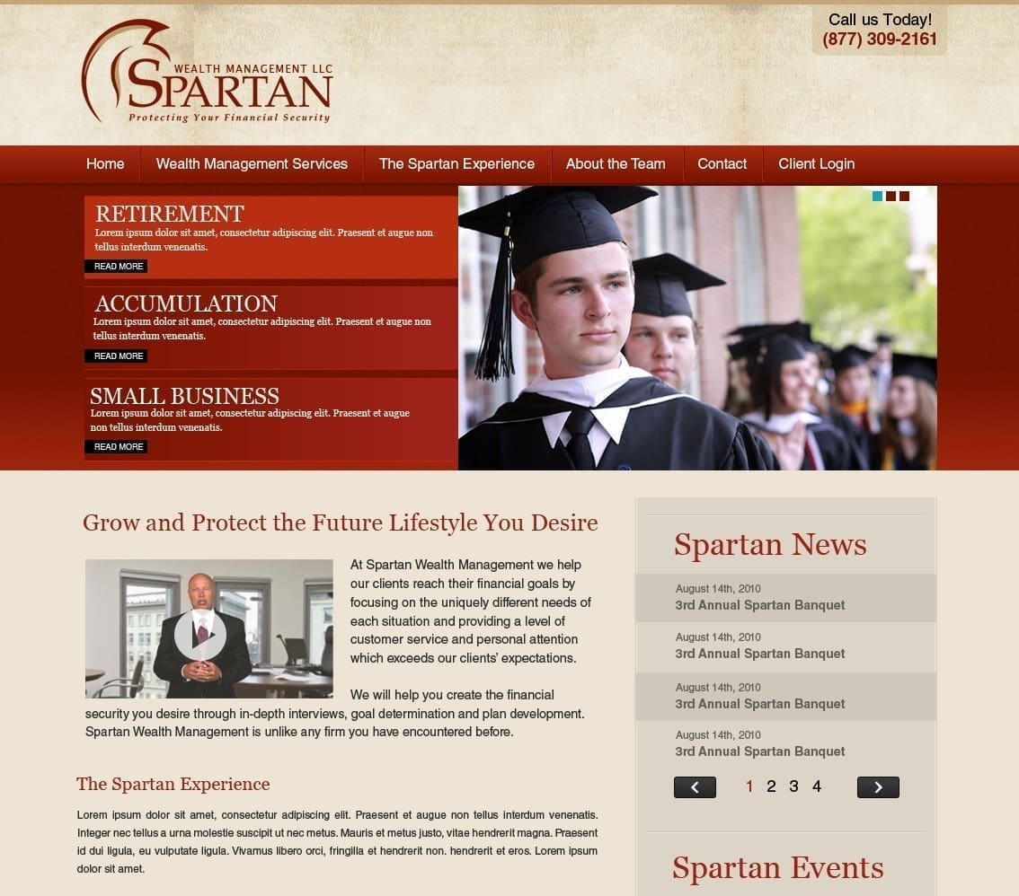 Spartan Wealth Management - Home Page